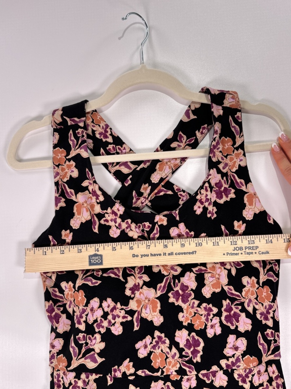 Pact Like New Organic Cotton Open Back Floral Maxi Dress M - Picture 11 of 12